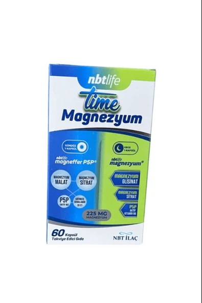 Nbt Life Time Magnezyum 60 Kapsül ürün görseli 1