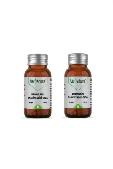 VeNatura Bromelain 60 Kapsül 2 Adet ürün görseli 1