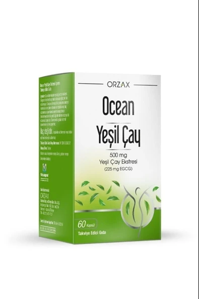 Ocean Yeşil Çay Ekstresi 60 Kapsül ürün görseli 1