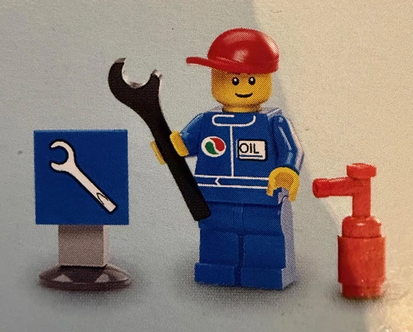 Lego Minifigür Octan - Blue Oil oct055b ürün görseli 1