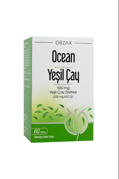 Ocean Yeşil Çay Ekstresi 60 Kapsül - Resim 2