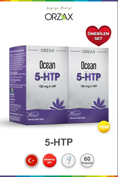 Ocean 5 Htp 100 Mg 30 Kapsül 2 Adet ürün görseli 1