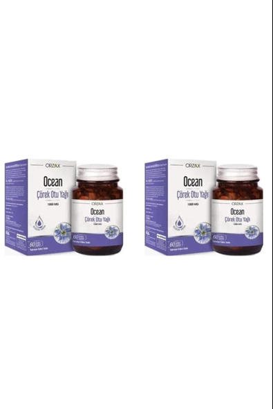 Ocean Çörek Otu Yağı 60 Kapsül 2 Adet ürün görseli 1