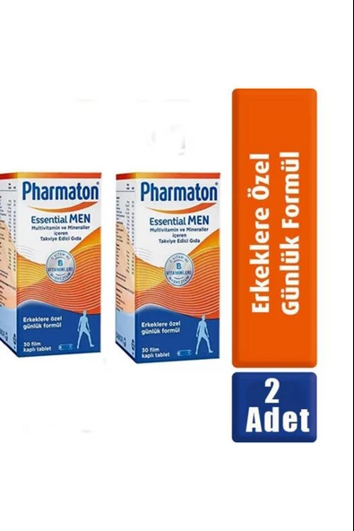 Pharmaton Men 30 Tablet 2 Adet ürün görseli 1