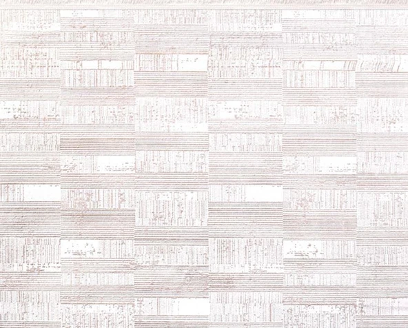 Verrino Halı Rose 03 Beyaz Serisi Akrilik Salon Oturma Yatak Odası Halısı - Resim 2