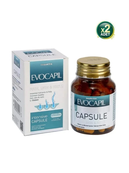 Evocapil Intensive 60 Kapsül 2 Adet ürün görseli 1
