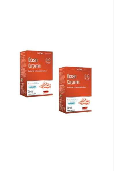 Ocean Curcumin 30 Kapsül 2 Adet ürün görseli 1