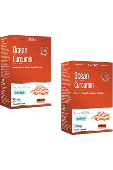 Ocean Curcumin 30 Kapsül 2 Adet ürün görseli 1