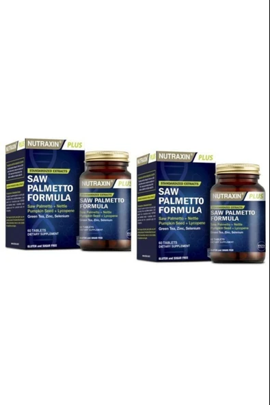 Nutraxin Saw Palmetto Formula 60 Tablet 2 Adet ürün görseli 1