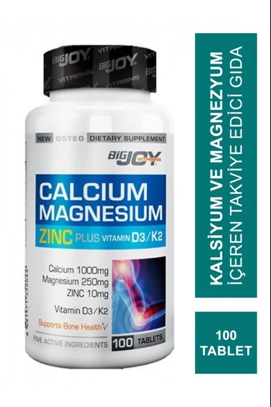 Suda Vitamin Calcium Magnesium Zinc Plus 100 Tablet 2 Adet ürün görseli 1