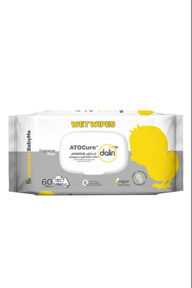 Dalin Atocure Islak Mendil 60'lı ürün görseli 1