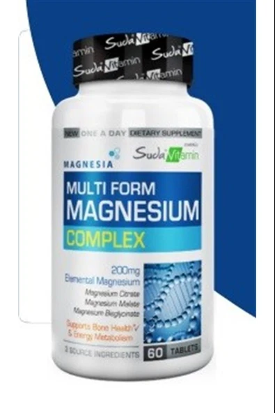 Suda Vitamin Magnesium Complex 60 Tablet ürün görseli 1