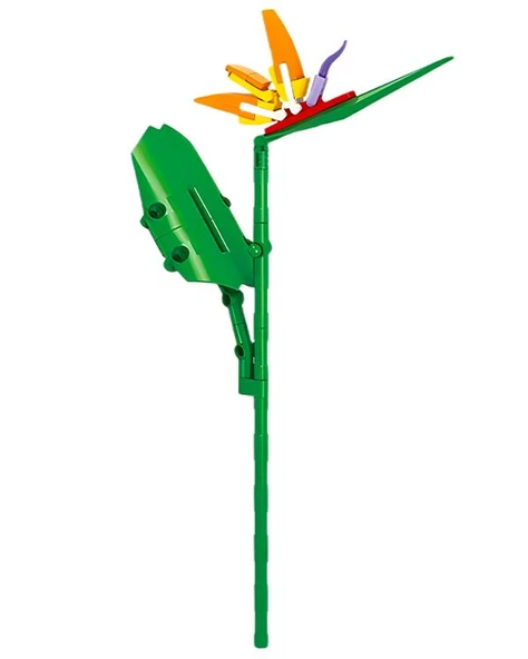 Ctoys Plant Series Florist Block Strelitzia Reginae 8856 9 - Resim 2