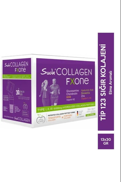 Suda Collagen Fxone Elmalı 13gr X 30 Gün ürün görseli 1