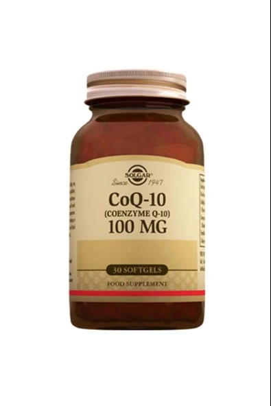 Solgar Coenzyme Q-10 100 Mg 30 Kapsül ürün görseli 1