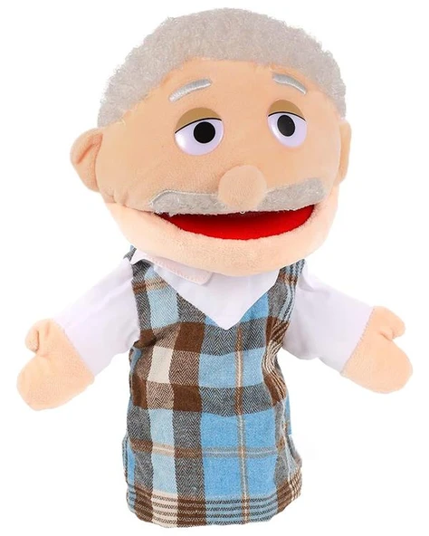 Kızılkaya Ağzı Hareketli El Kuklası Dede Figürü 2410140 ürün görseli 1