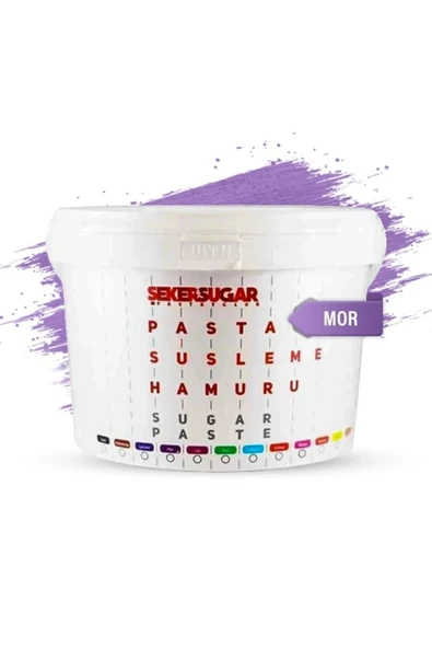 ŞEKER HAMURU 2,5 KG MOR ürün görseli 1