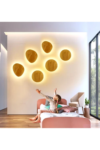 SimaAvize Wooden Dekoratif Aplik ürün görseli 1