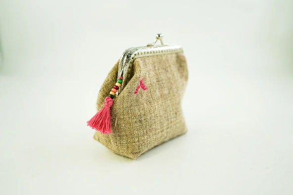 KÖK BOYA İŞLEMELİ EHRAM ÇANTA ürün görseli 1