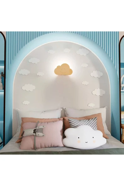 SimaAvize Çocuk Şarjlı Aplik/Gece Lambası - Gün Işığı - Resim 2