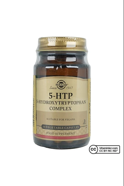 Solgar 5-htp 100 Mg 30 Kapsül ürün görseli 1