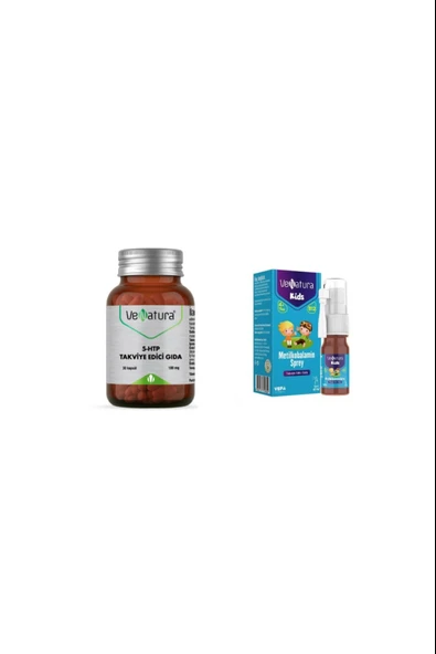Venatura 5-htp 100 Mg 30 Kapsül + Venatura Kids B12 Metilkobalamin 5 ml ürün görseli 1