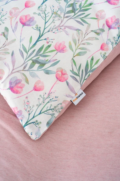 Cherie Çift Kişilik Nevresimli Pike Takımı - 7 Parça Çeyiz Seti - Resim 6