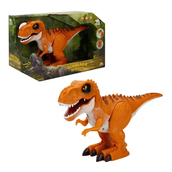 Crazoo Dinosaur World Sesli ve Işıklı Yürüyen Dinozor ürün görseli 1