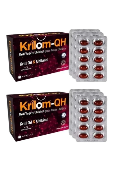 Krilom QH 30 Yumuşak Kapsül 2 Adet ürün görseli 1