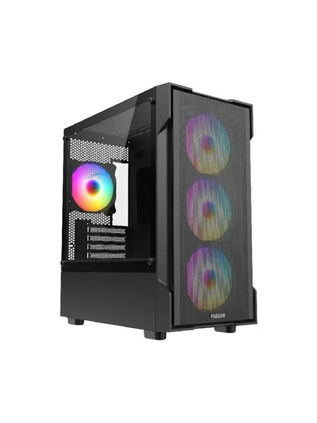 Fazeon F1 650 W 80 Plus Bronze Mesh 6x120 MM Argb Fanlı Atx Kasa - Resim 3