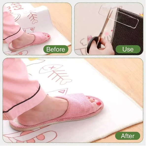 60 Parça Kolay Açılır Güçlü Çift Taraflı Bant 18mm*50mm - Resim 3