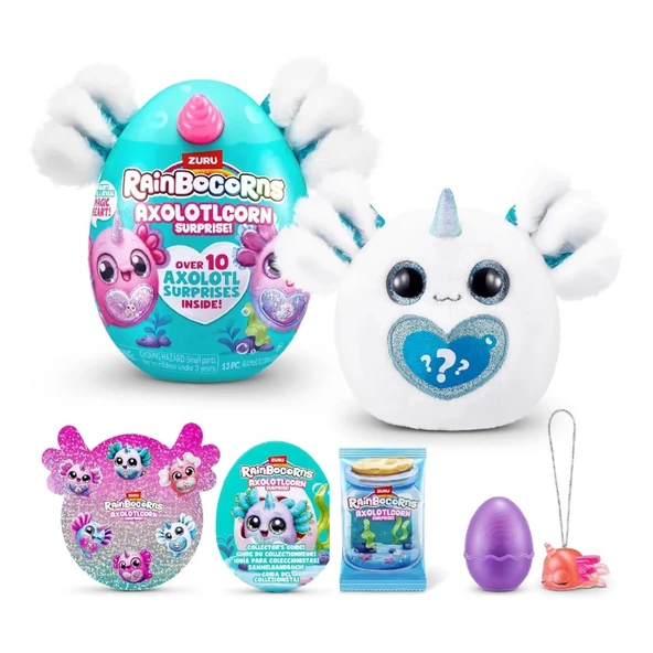 Rainbocorns Axolotlcorn Sürpriz Peluş Icepuff ürün görseli 1