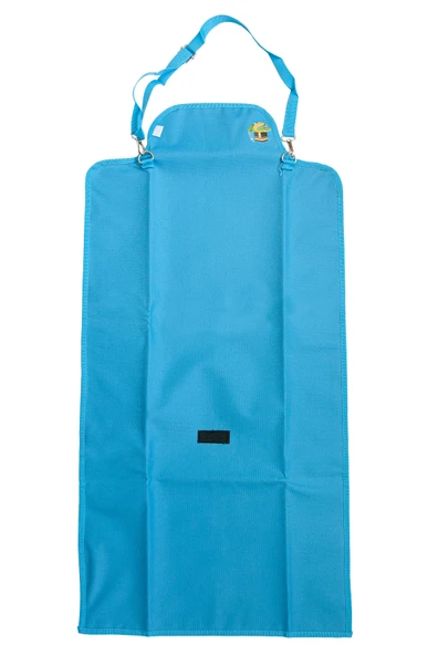 Kendinden Çantalı Katlanabilir Erkek Çocuk Seccadesi, Seyyar Askılı - Mavi - Resim 6