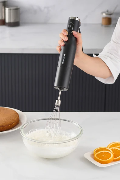 HOMEND Artfood 1925h El Blender Seti Siyah - Resim 3