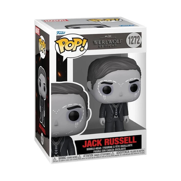 Funko Pop Marvel Werewolf By Night Jack Russell - Resim 2