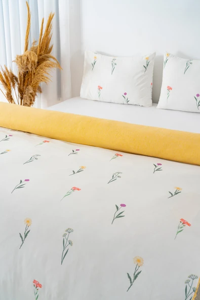 Bella Çift Kişilik Nevresim Takımı Pamuklu - Resim 4