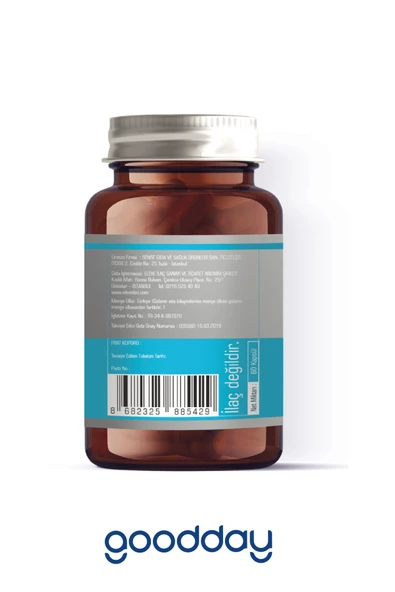 Goodday Betain HCL Pepsin 60 Kapsül 3 Adet - Resim 4