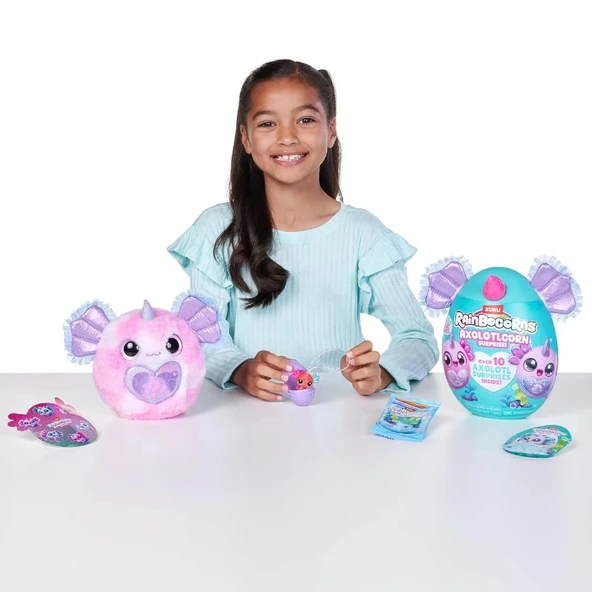 Rainbocorns Axolotlcorn Sürpriz Peluş Candy - Resim 7
