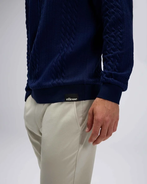 Ellesse EM623-NV Erkek Lacivert Kazak - Resim 2