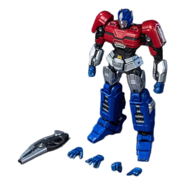 Transformers ONE Amk Series 20 Cm Figür Kit Optimus Prime - Resim 4