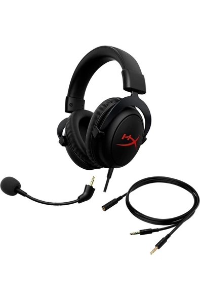 HyperX Cloud Core DTS Gaming Headset Kablolu Oyuncu Kulaklığı 4P4F2AA - Siyah - Resim 2