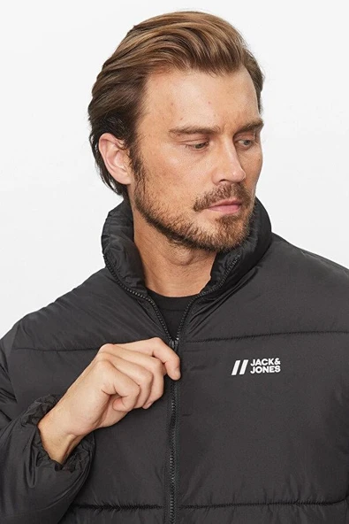 Jack & Jones Jjmax Puffer Jacket Erkek Mont - Resim 3