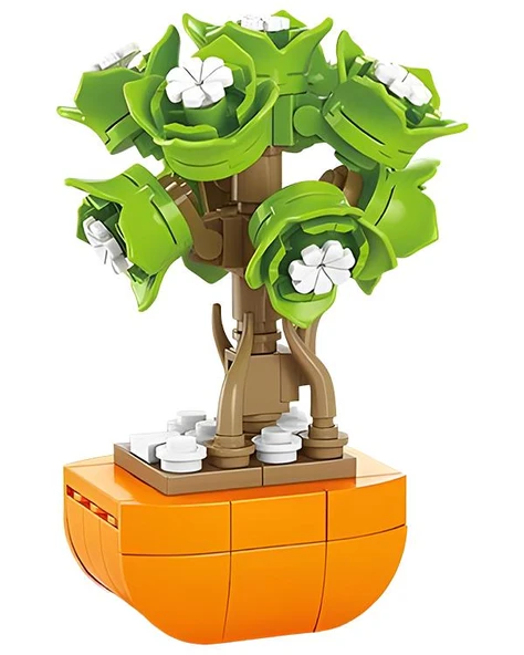Ctoys Florist Burçlar Saksılı Bitki Yapım Seti Cancer 8942 4 - Resim 2