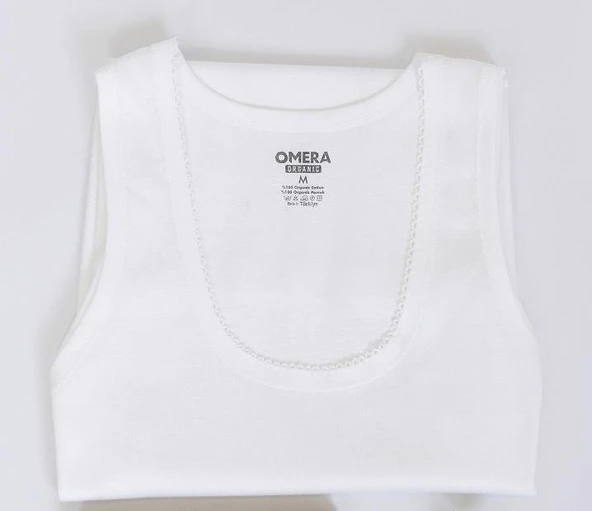 Omera Bayan Ribana Geniş Askılı Atlet 3001 - Resim 2