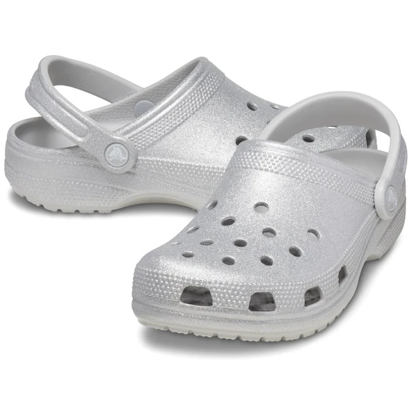 Crocs Classic Glitter Clog Unisex Terlik - Resim 2