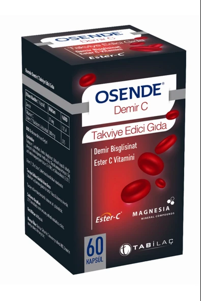 Osende Demir C 60 Kapsül ürün görseli 1