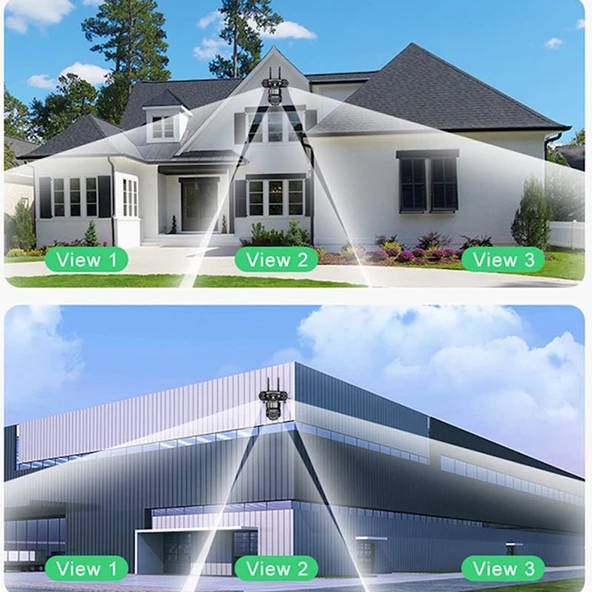 O-KAM 6030 9MP Gece Görüşlü HD Kamera - Resim 3