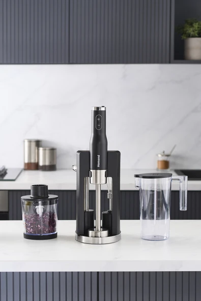 HOMEND Artfood 1925h El Blender Seti Siyah ürün görseli 1