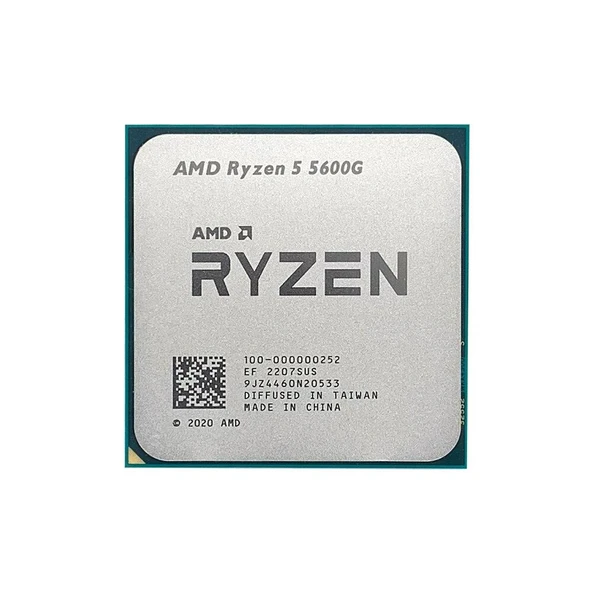AMD Ryzen 5 5600GT 3.6GHz (Max 4.6GHz) 6 Çekirdek 16MB Önbellek Soket AM4 TRAY İşlemci ürün görseli 1
