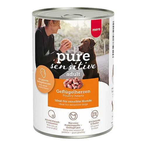 Mera Pure Sensitive Adult Kümes Hayvanlı Yetişkin Köpek Konservesi 400 Gr ürün görseli 1